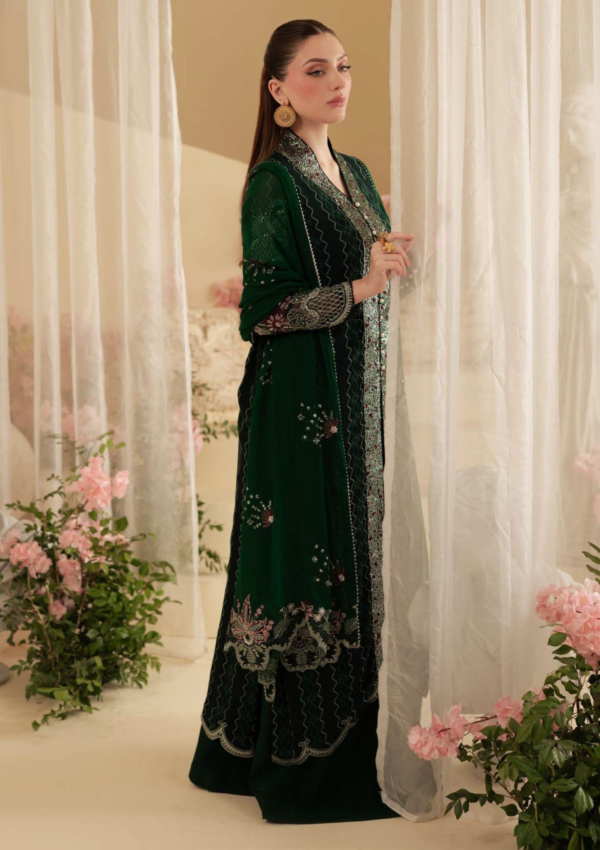 Formals - Nureh - Amaya - Luxury Embroidered Chiffon 25 - AM#16