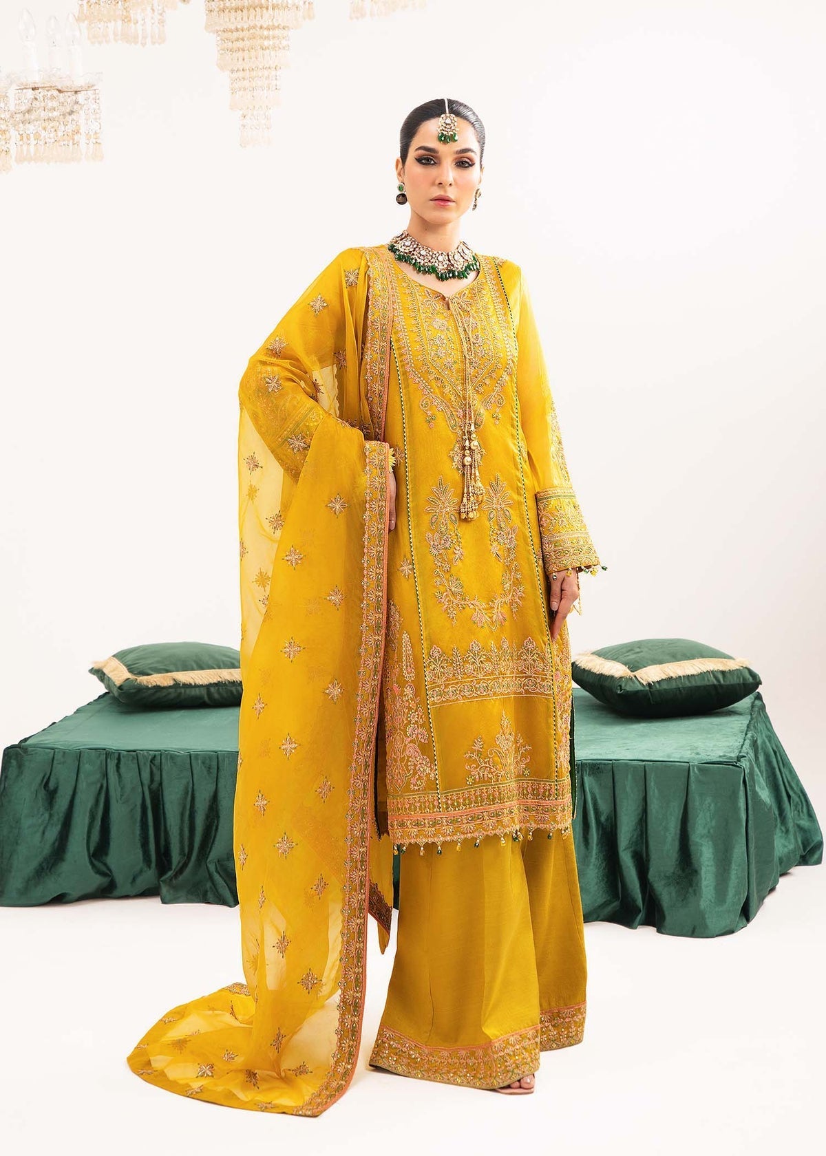 Dastoor | Sajni Luxury Eid Collection 24 | Parigul - Official Dastoor stockist in UK - Sakeena London