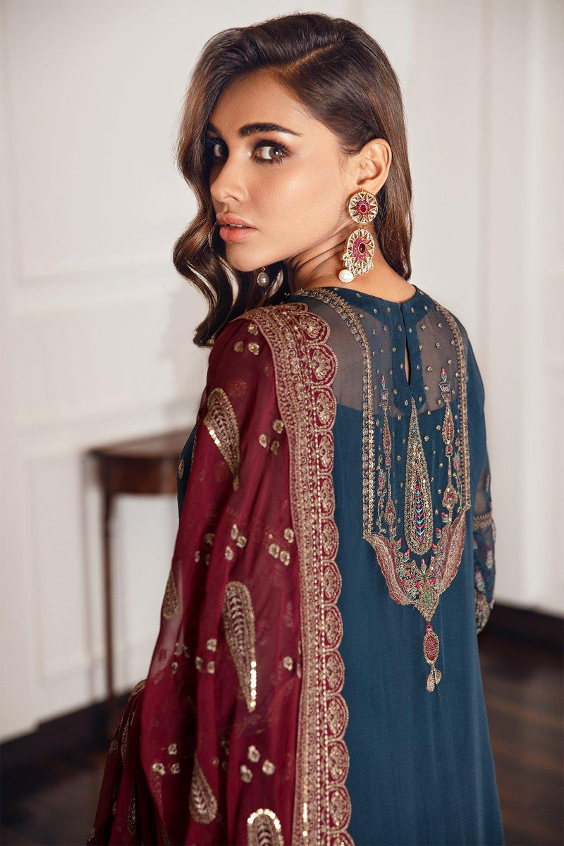 Jazmin | Formals Collection | CHIFFON UC-3049 - Official Jazmin stockist in UK - Sakeena London