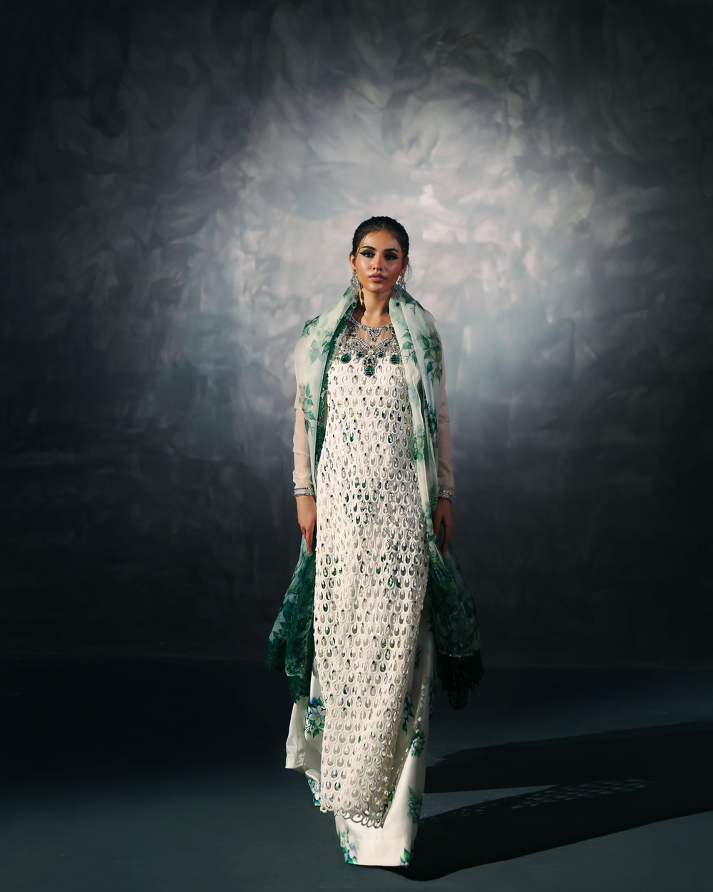 Vasal | Zyra Luxe Pret 26 | Emerald Whisper - Official Vasal stockist in UK - Sakeena London