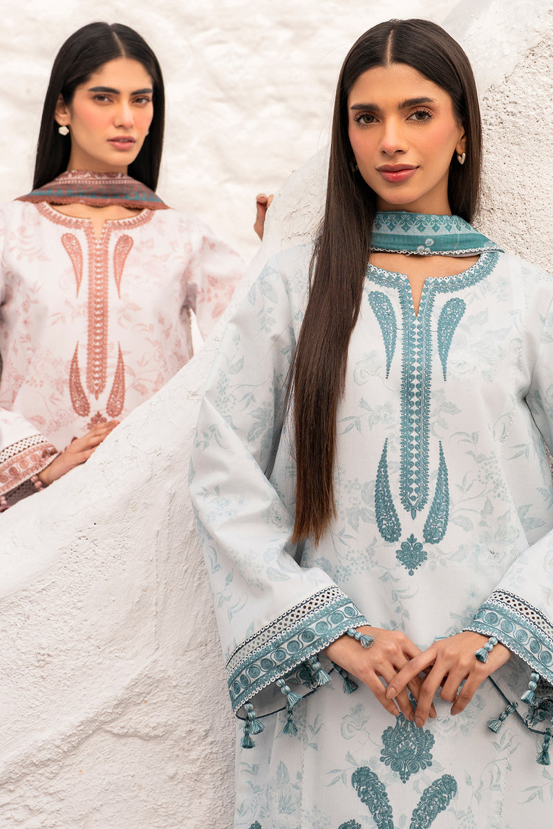 Jazmin | Summer Lawn 25 | USE-9117 - Official Jazmin stockist in UK - Sakeena London