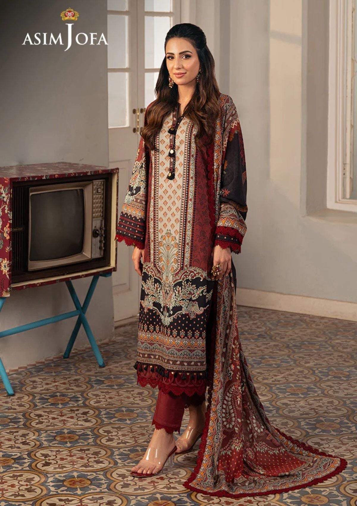 Lawn Collection - Asim Jofa - AIRA - AJAR24#26