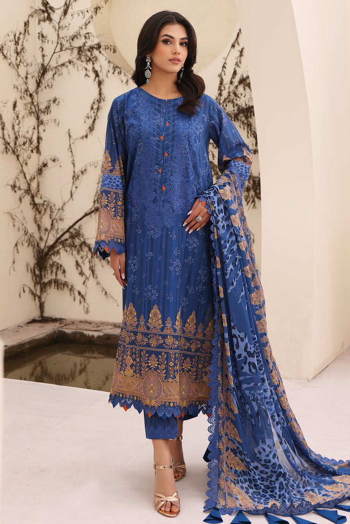 Charizma | Naranji Embroidered Lawn 24 | CN4-005 - Official Charizma stockist in UK - Sakeena London