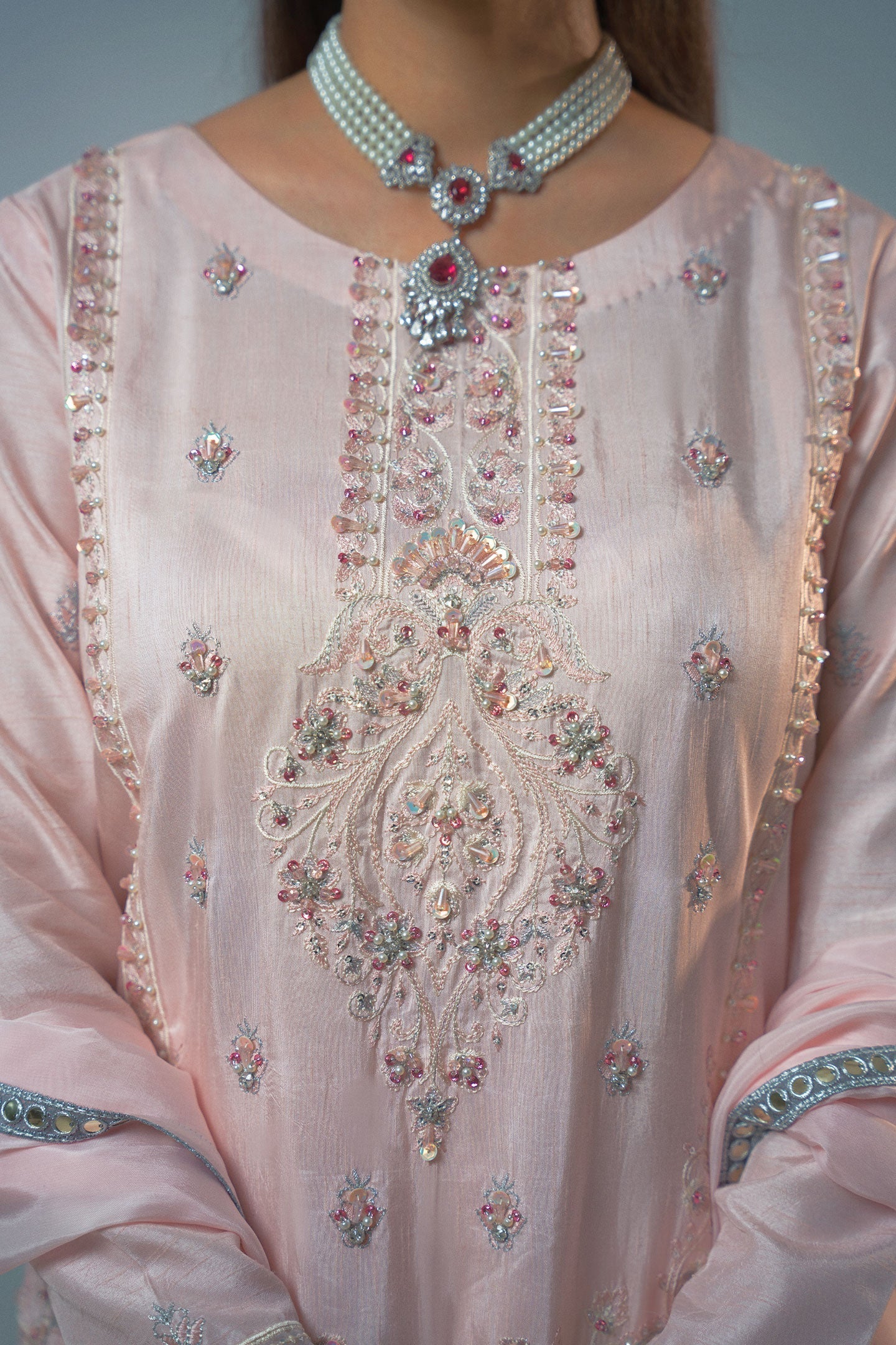 Fozia Khalid | Dilkash Festive Wear 25 | Mira - Official Fozia Khalid stockist in UK - Sakeena London