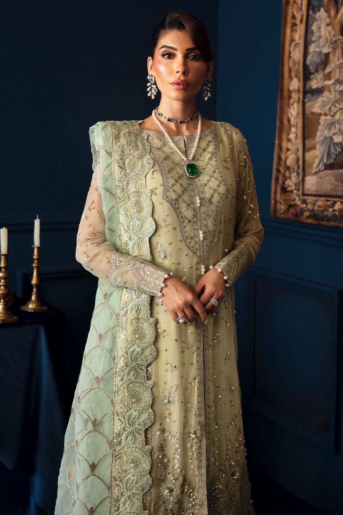 Nureh | Elanora Formal 24 | NEL-50-Meadow - Official Nureh stockist in UK - Sakeena London