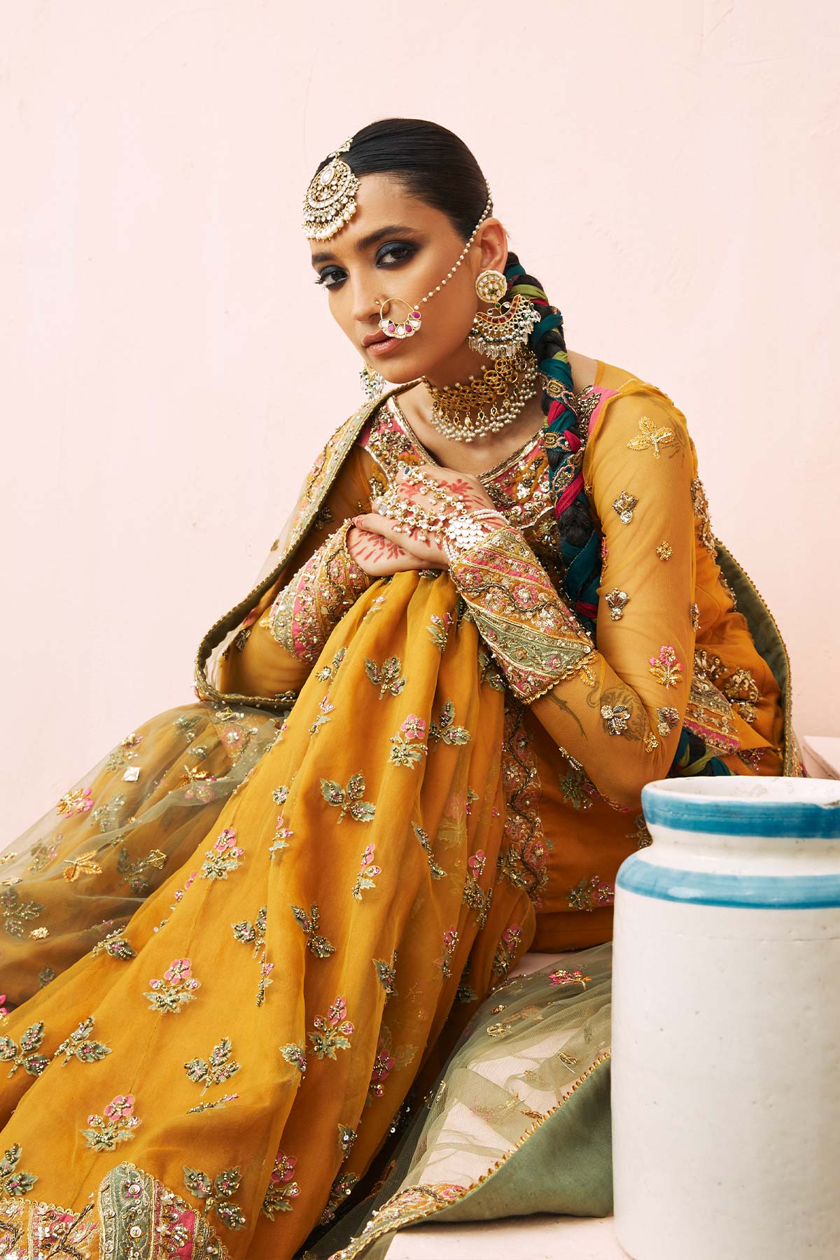 Mina Kashif | Wedding Formals | Jahanara Begum - Official Mina Kashif stockist in UK - Sakeena London