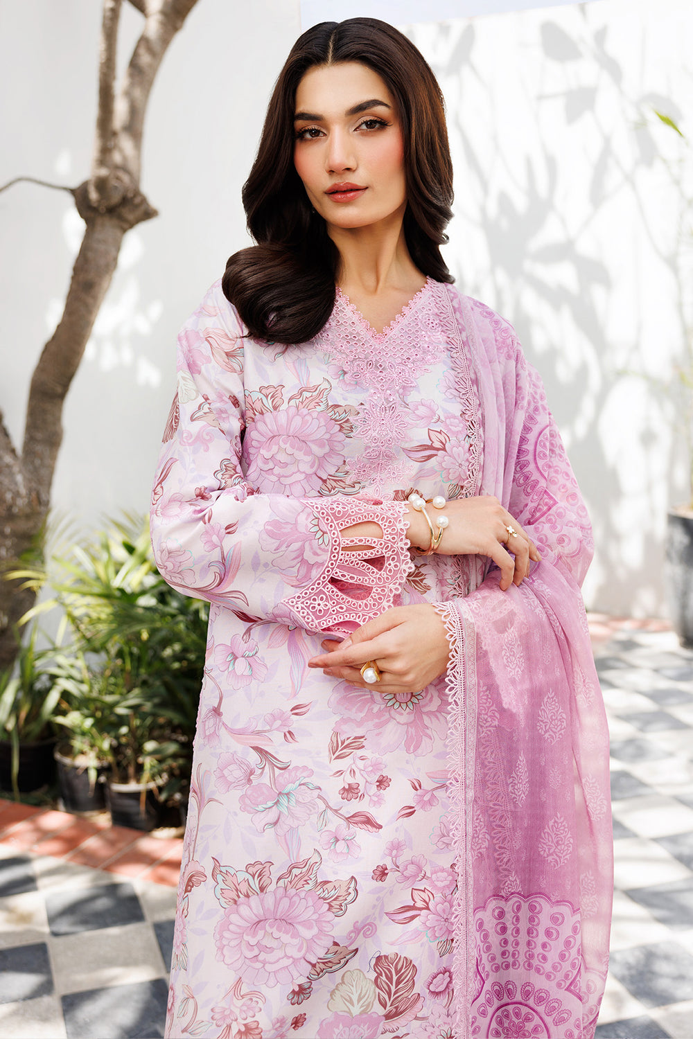 Farasha | Printed Essentials | Pearl Blush - Official Farasha stockist in UK - Sakeena London