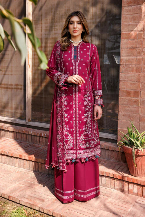 Farasha | Kaavish Lawn 24 | GARNET GLAM - Official Farasha stockist in UK - Sakeena London