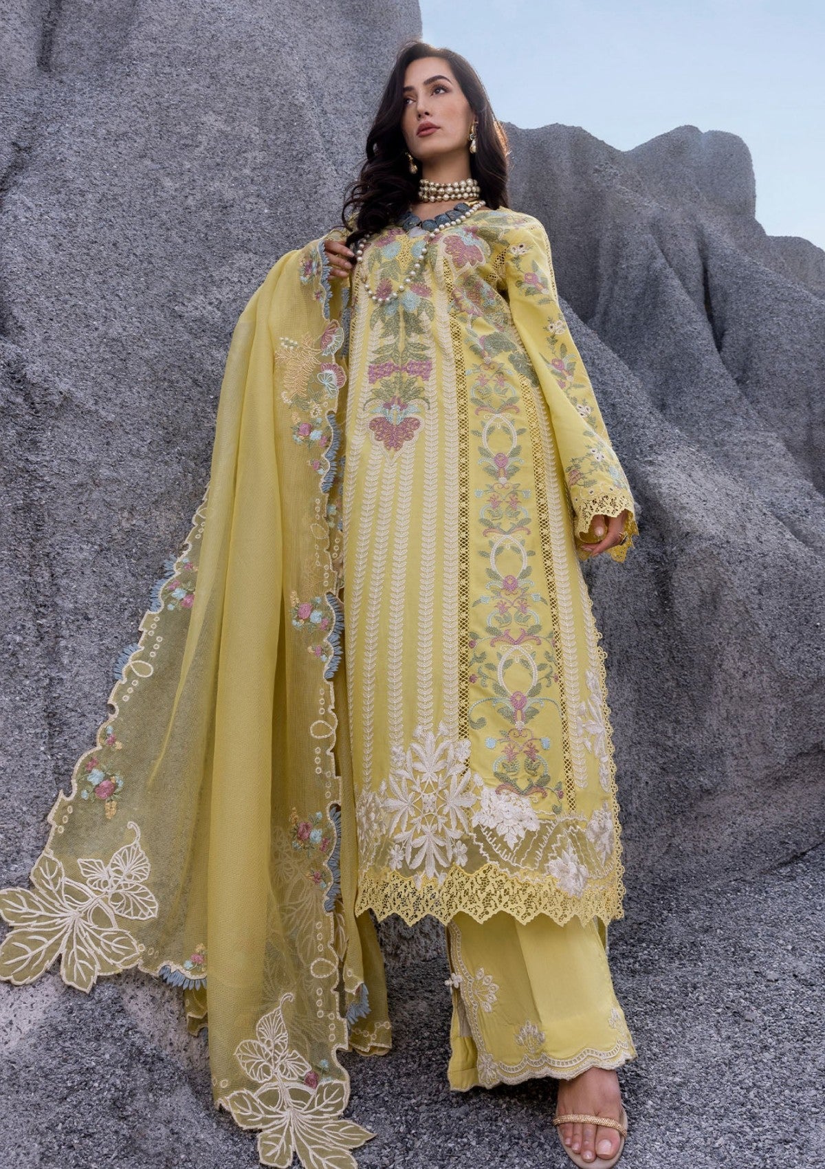 Lawn - Saira Shakira - Unstitched Festive 25 - DILARA-B