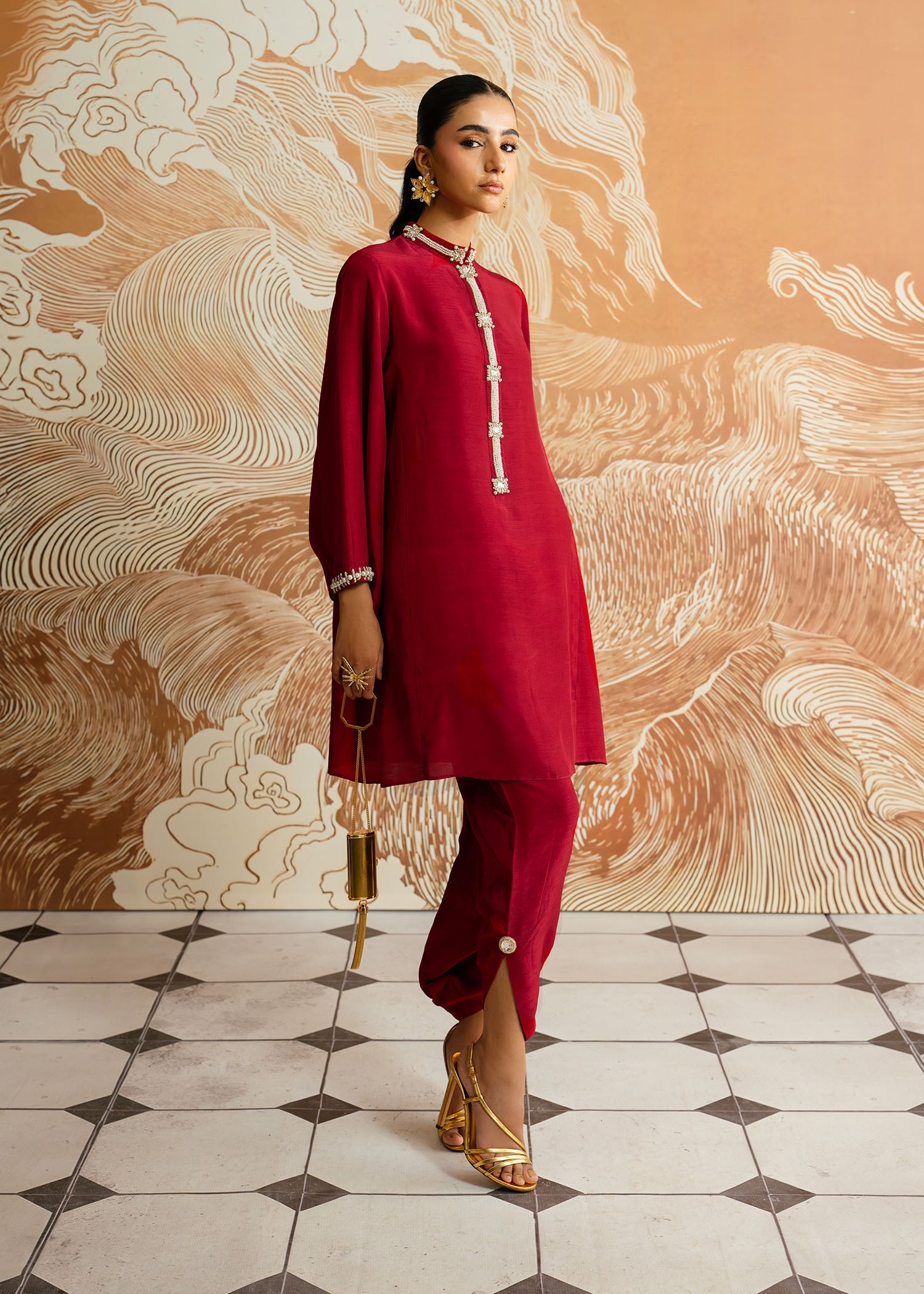 Mahgul | Whispers of Silk | Ruby Lineage - Official Mahgul stockist in UK - Sakeena London