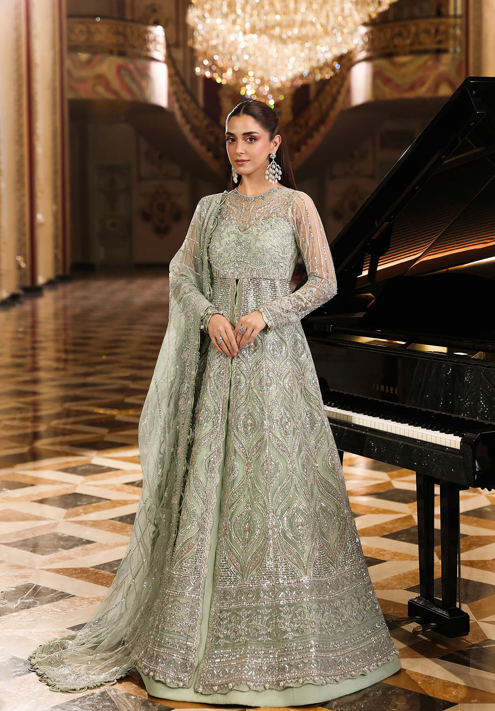 Elaf Premium | Stardom Formal Handwork 25 | ESH-10 DIANA - Official Elaf Premium stockist in UK - Sakeena London
