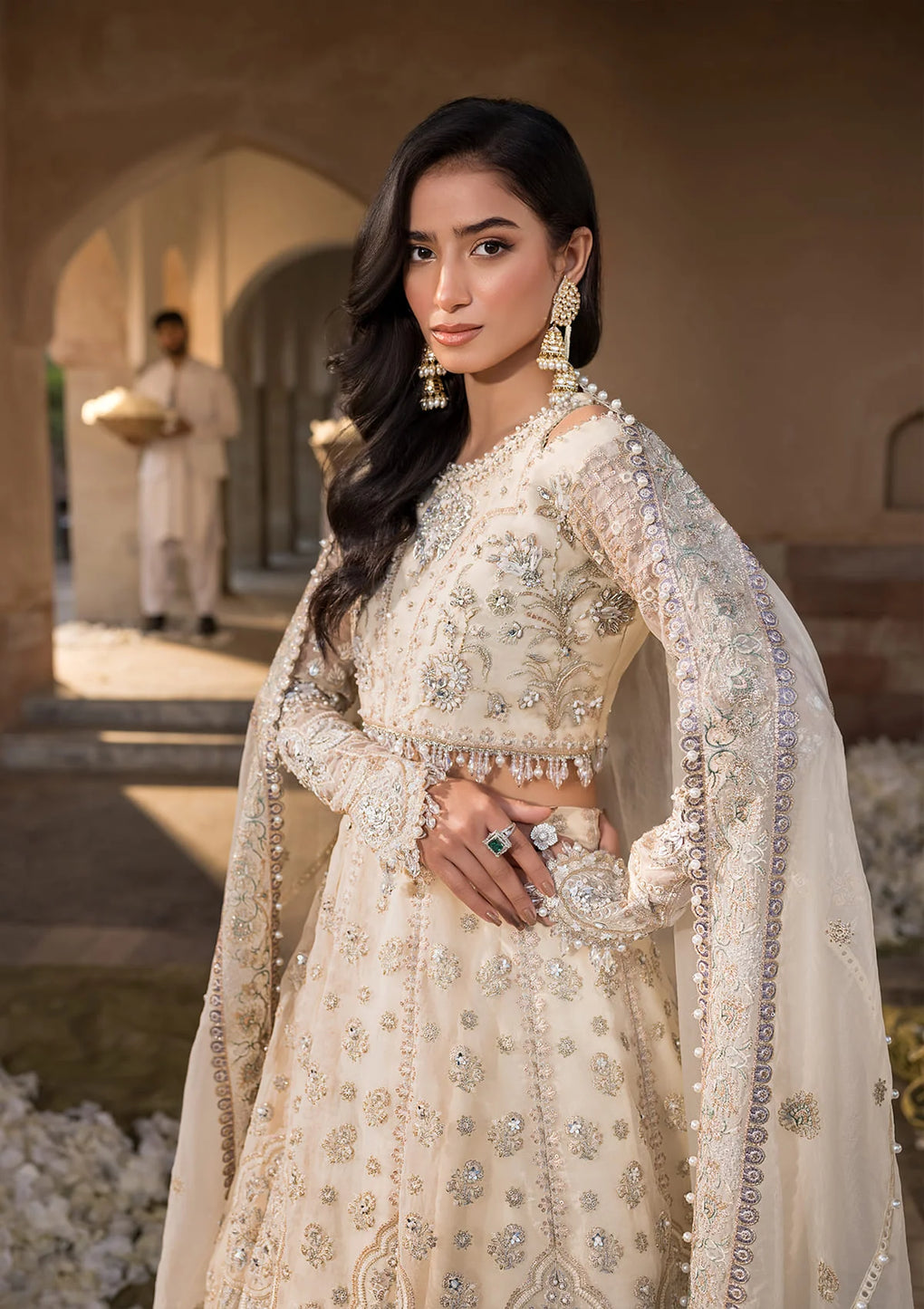 Elaf Premium | Formal Handwork Collection | EFH-06 GHAZAL - Official Elaf Premium stockist in UK - Sakeena London