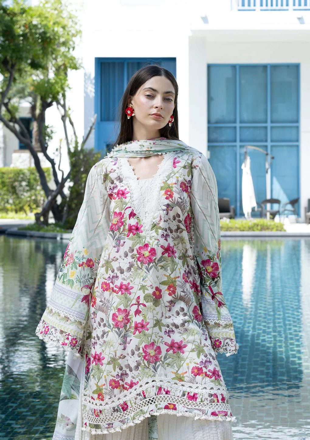 Elaf Premium | Prints Collection 26 | EPN-9B CHANTILLY