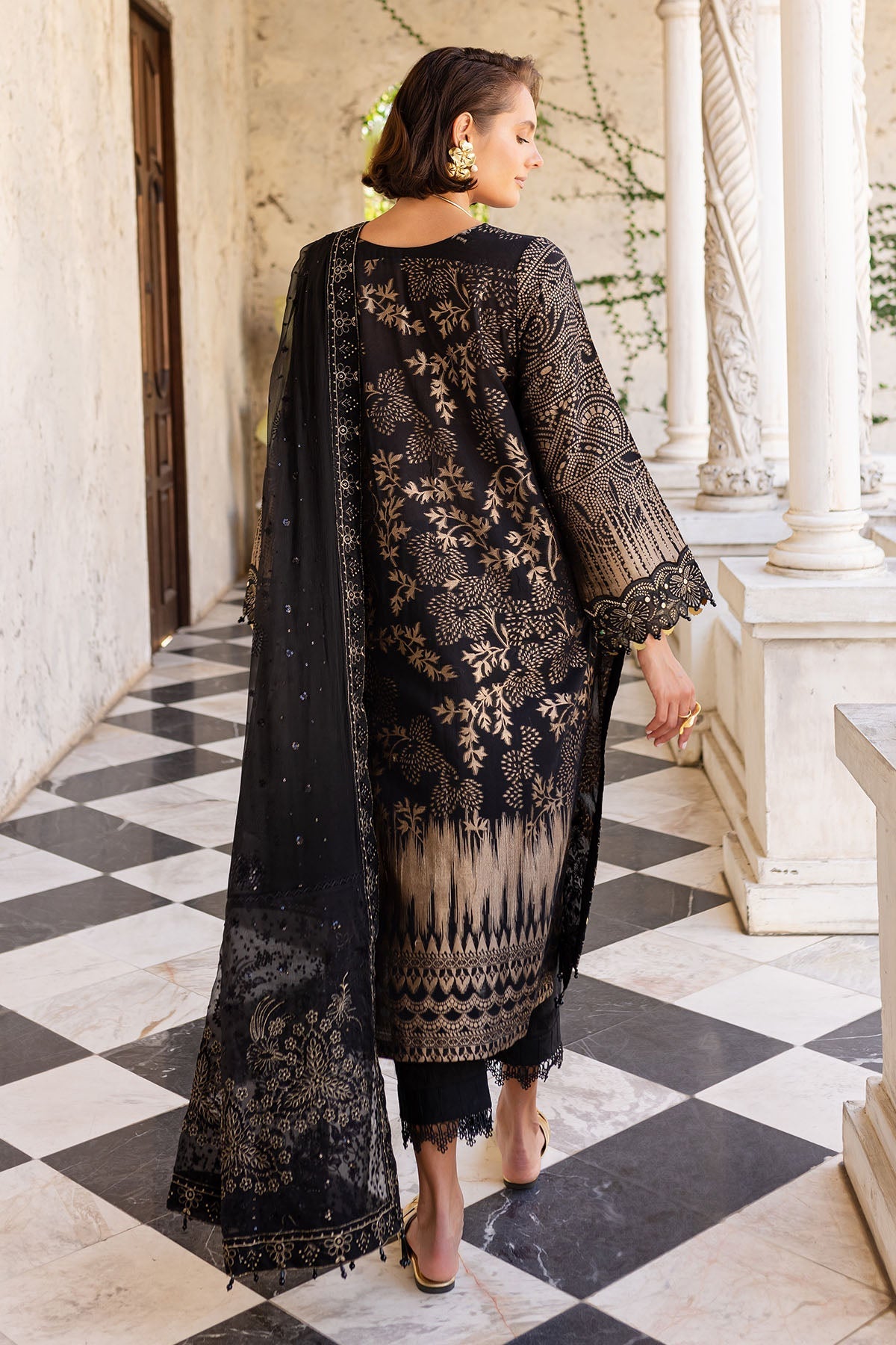 Nureh | Lawn Jacquard | NE-156 - Official Nureh stockist in UK - Sakeena London