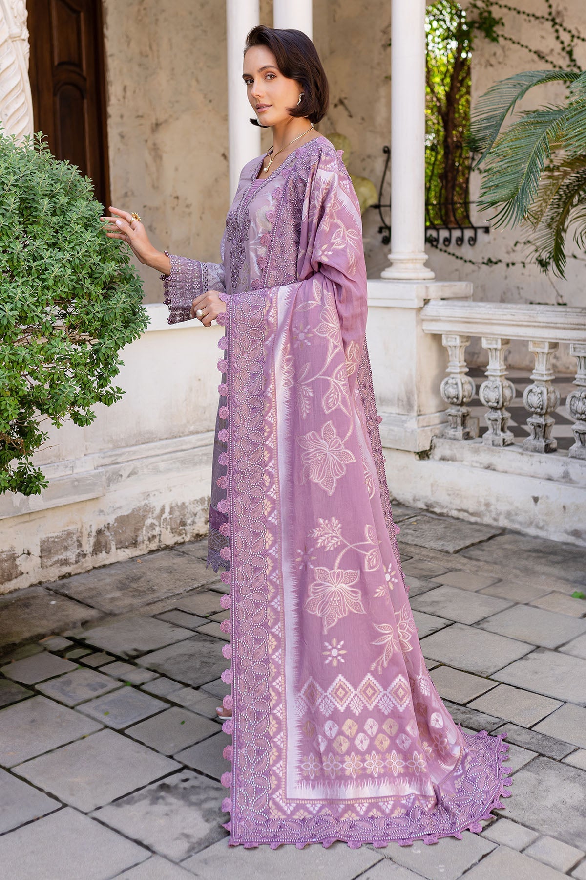 Nureh | Lawn Jacquard | NE-153 - Official Nureh stockist in UK - Sakeena London