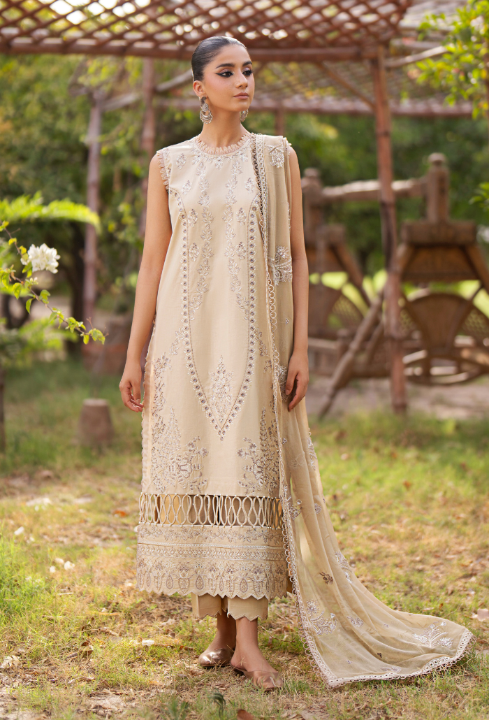 Humdum | Selin Lawn 25 |Selin - D08 - Official Humdum stockist in UK - Sakeena London