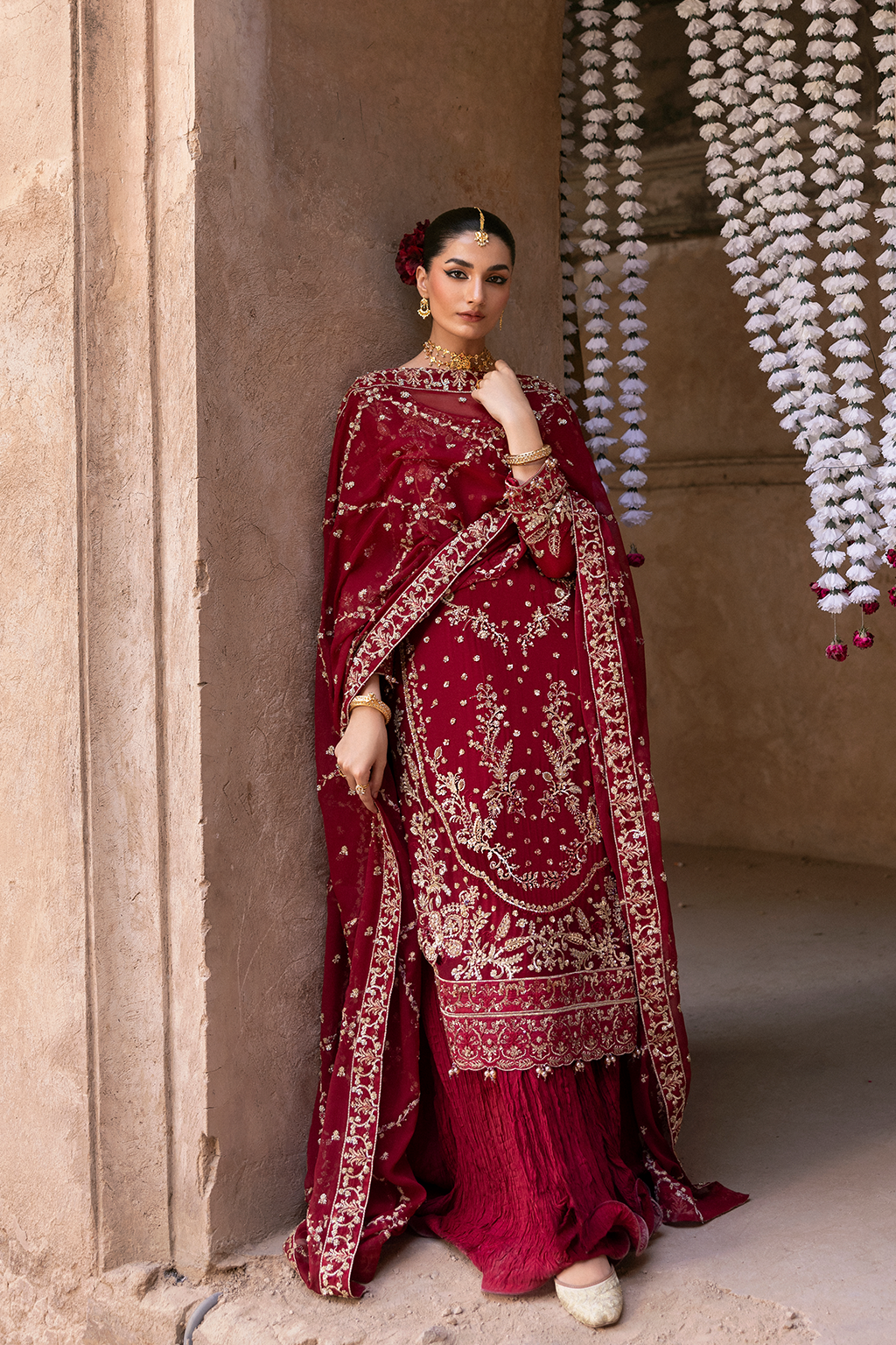 Emaan Adeel I The Empress Wedding Formals I ROSMYN - Official Sakeena London stockist in UK - Sakeena London
