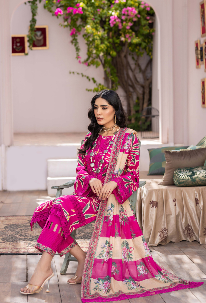 Humdum | Rang e Noor SS 24 | D02 - Official HumDum stockist in UK - Sakeena London