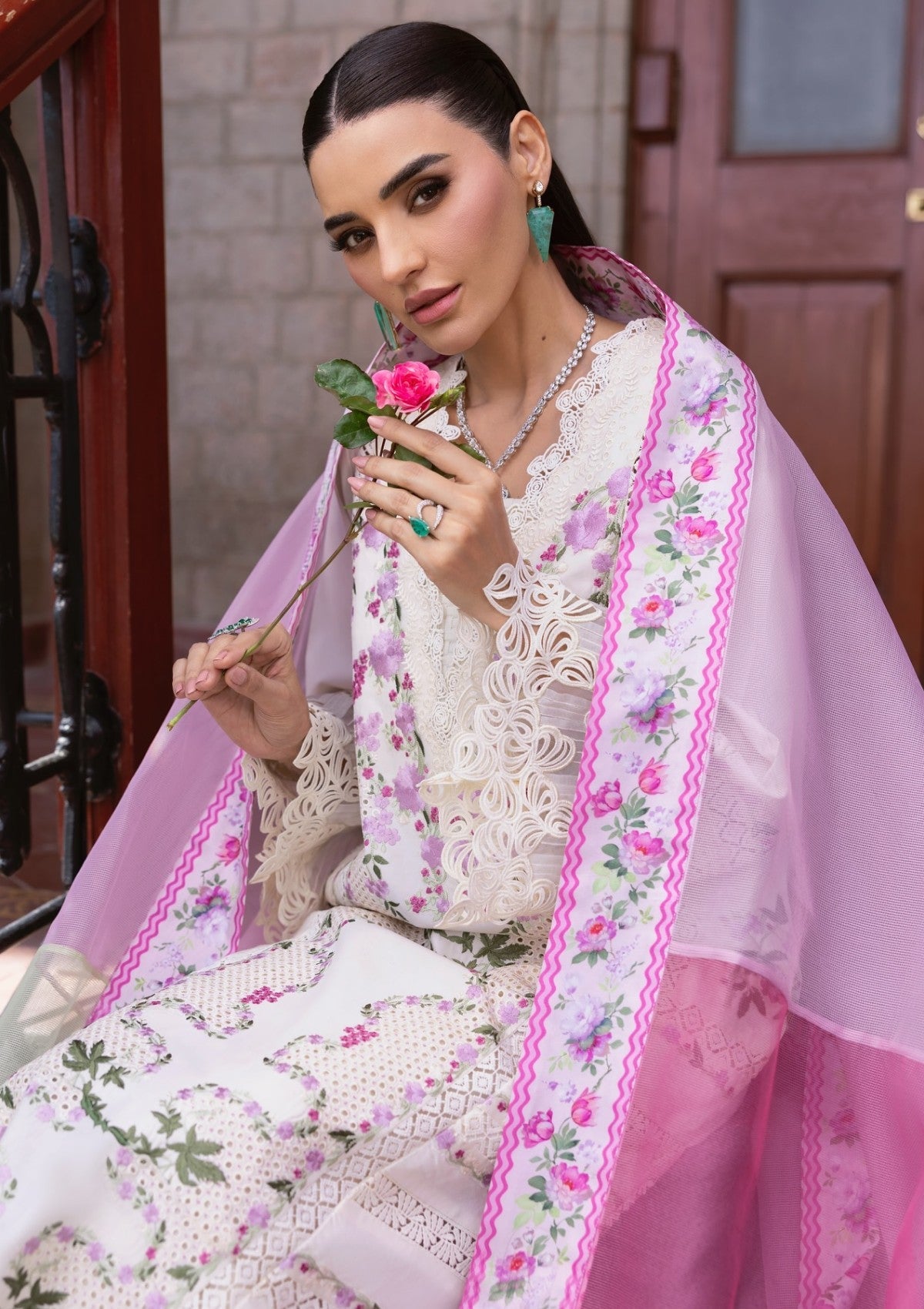 Lawn - Saira Shakira - Bloom - Eid Unstitched 25 - SSEL#1A - ZERENE