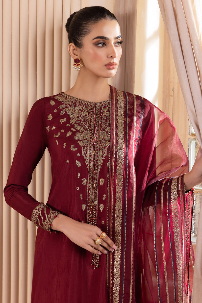 Jazmin | Formals Collection | RAW SILK UR-7016 - Official Jazmin stockist in UK - Sakeena London