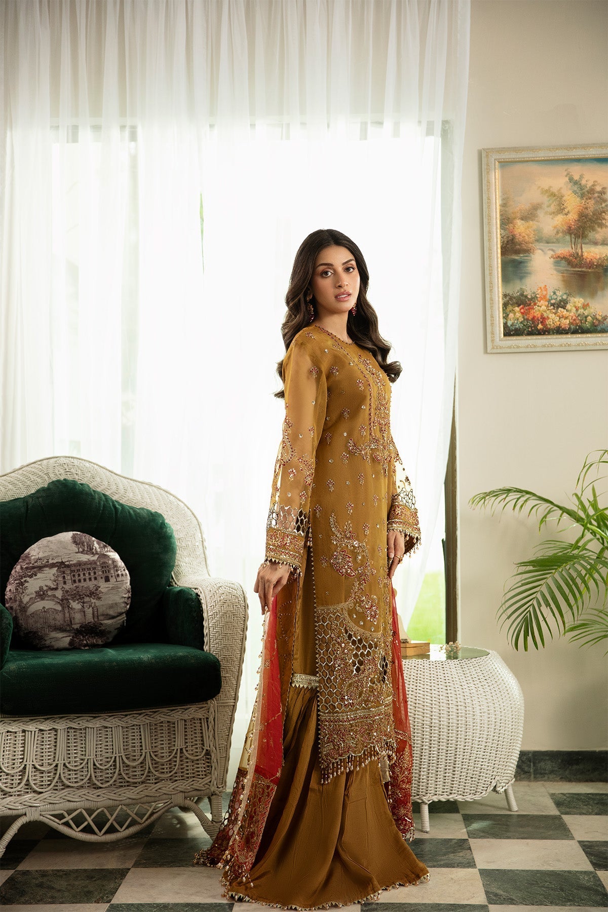 Raeesa Premium | Dehleez Formals | Dl 1034 - Official Raeesa Premium stockist in UK - Sakeena London
