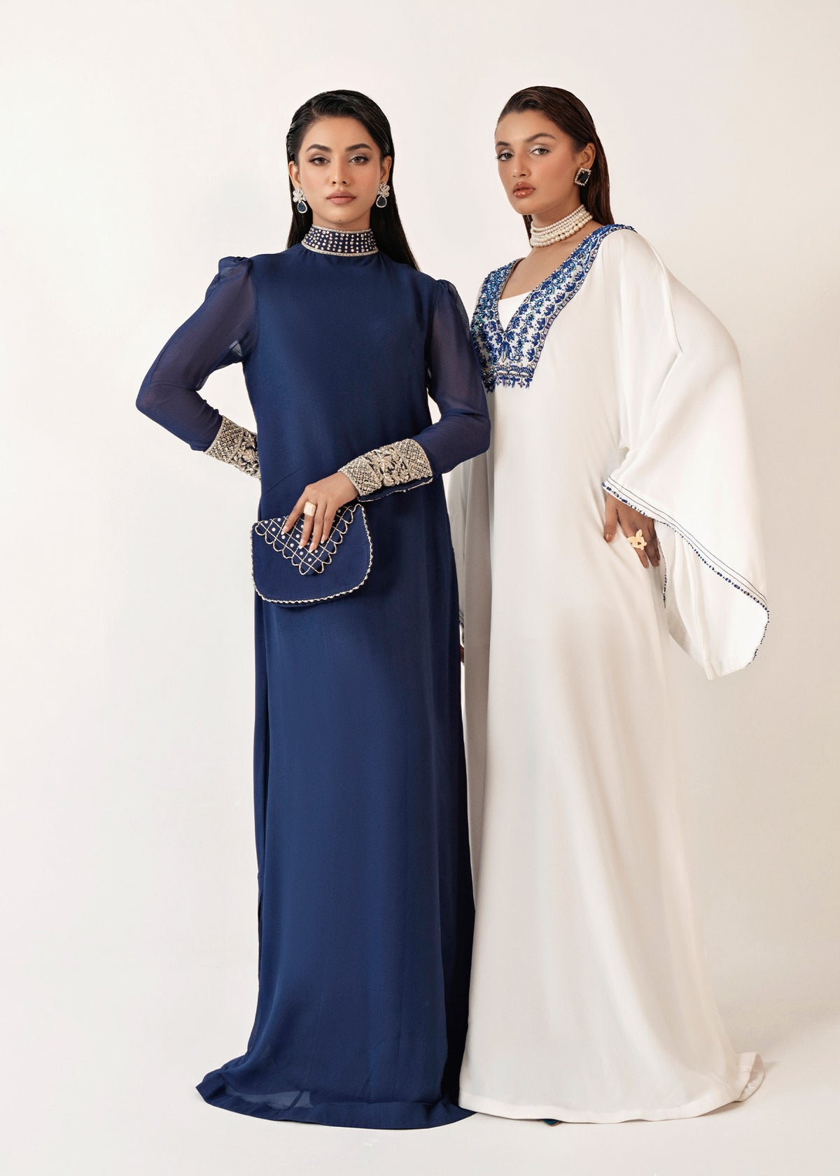 Dastoor | Euphoria Luxury Pret 24 | Azure - Official Dastoor stockist in UK - Sakeena London