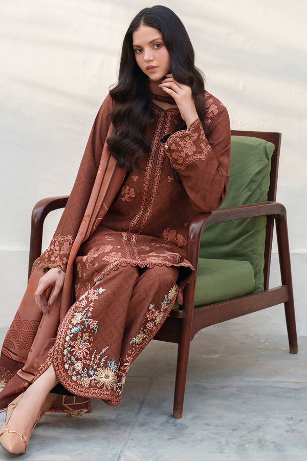 Farasha | Meline Premium Viscose 25 | Brown Clay - Official Farasha stockist in UK - Sakeena London