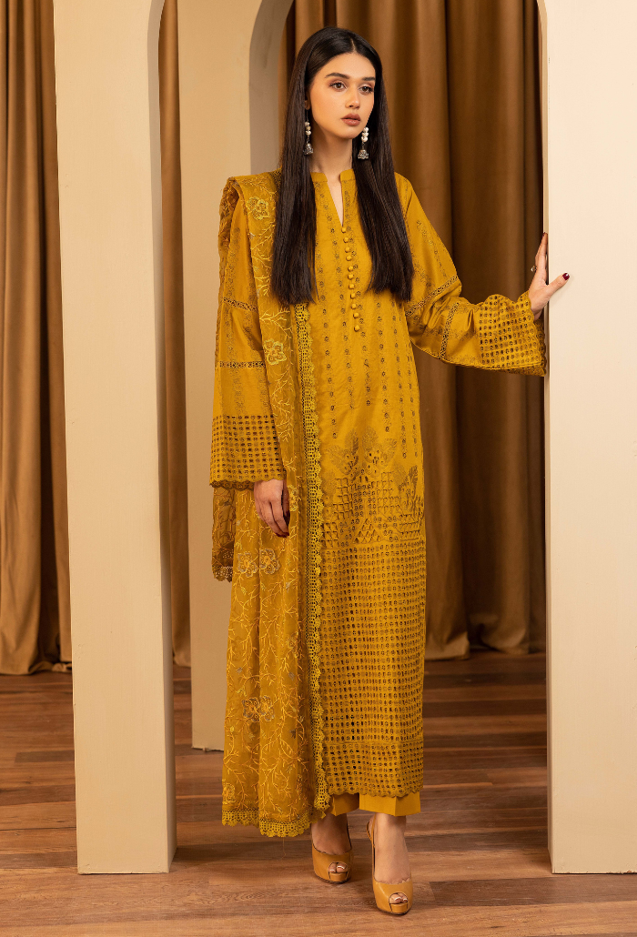 Humdum | Elegant Chikankari 25 | D05 - Official Humdum stockist in UK - Sakeena London