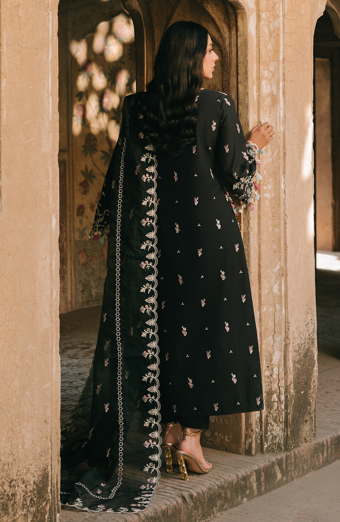 Fiona | Sarang Lawn 25 | Kara - Official Fiona stockist in UK - Sakeena London
