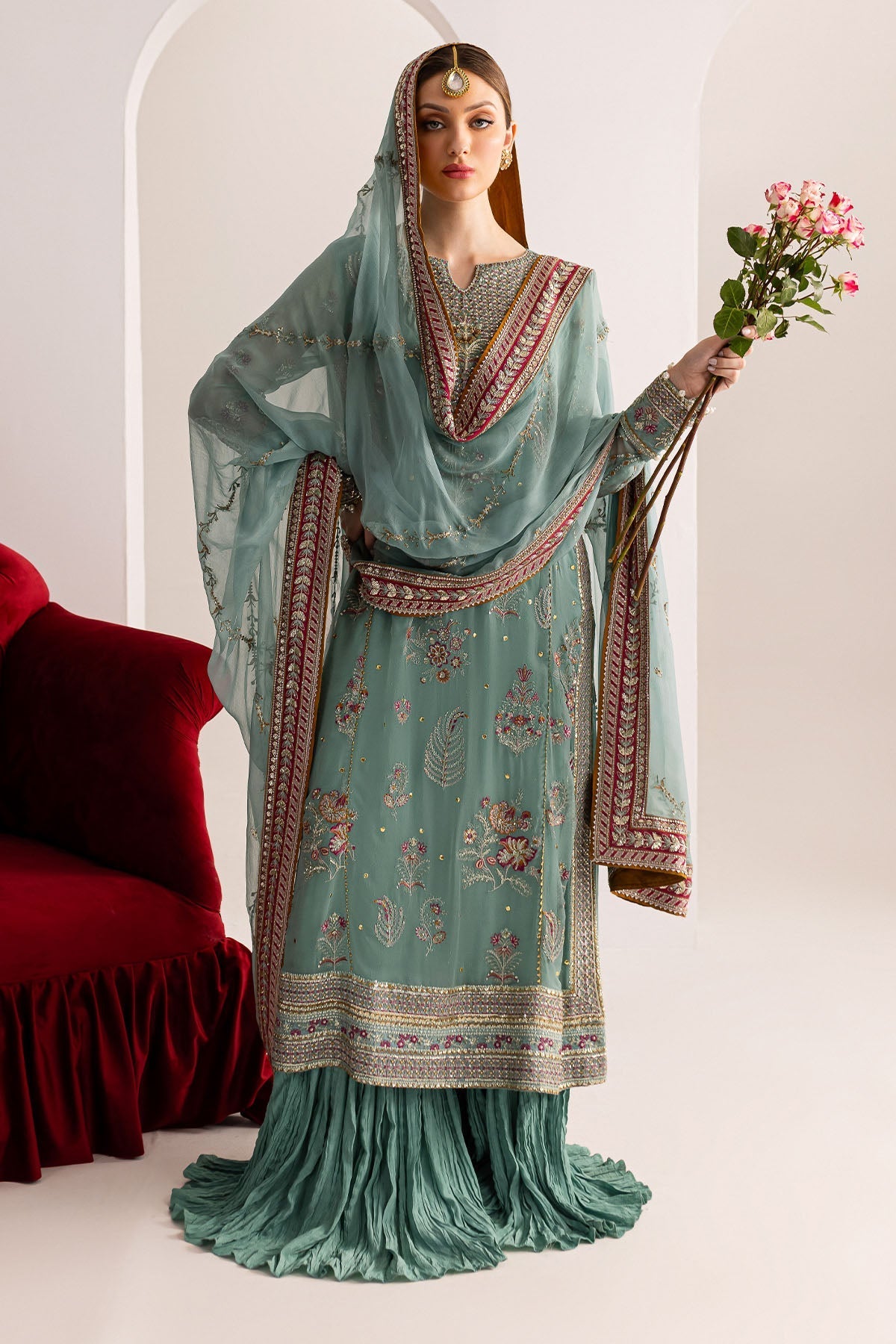 Nureh | Fancy Formals | NP-512 - Official Nureh stockist in UK - Sakeena London