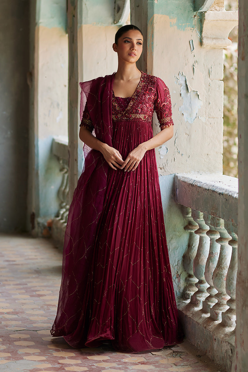 Mina Hassan | Formal Dholki Collection | Arooba - Official Mina Hassan stockist in UK - Sakeena London