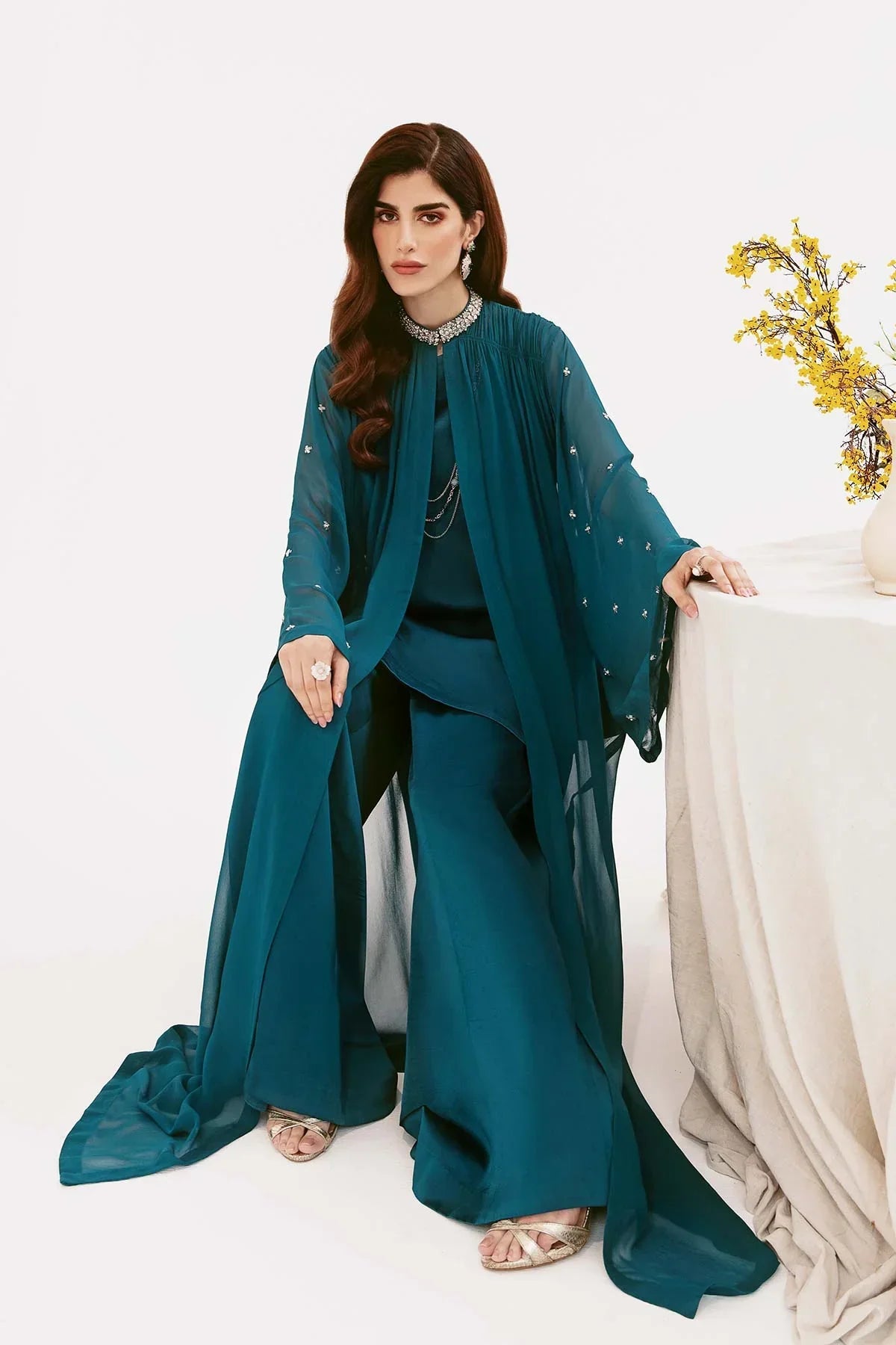 Mina Kashif | Ala Mode Luxury Formals 23 | Elisa - Official Mina Kashif stockist in UK - Sakeena London