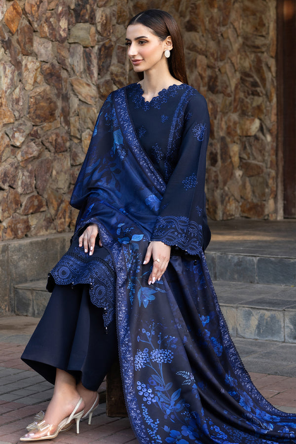 Farasha | Eminence Khaddar 25 | Bluebell - Official Farasha stockist in UK - Sakeena London