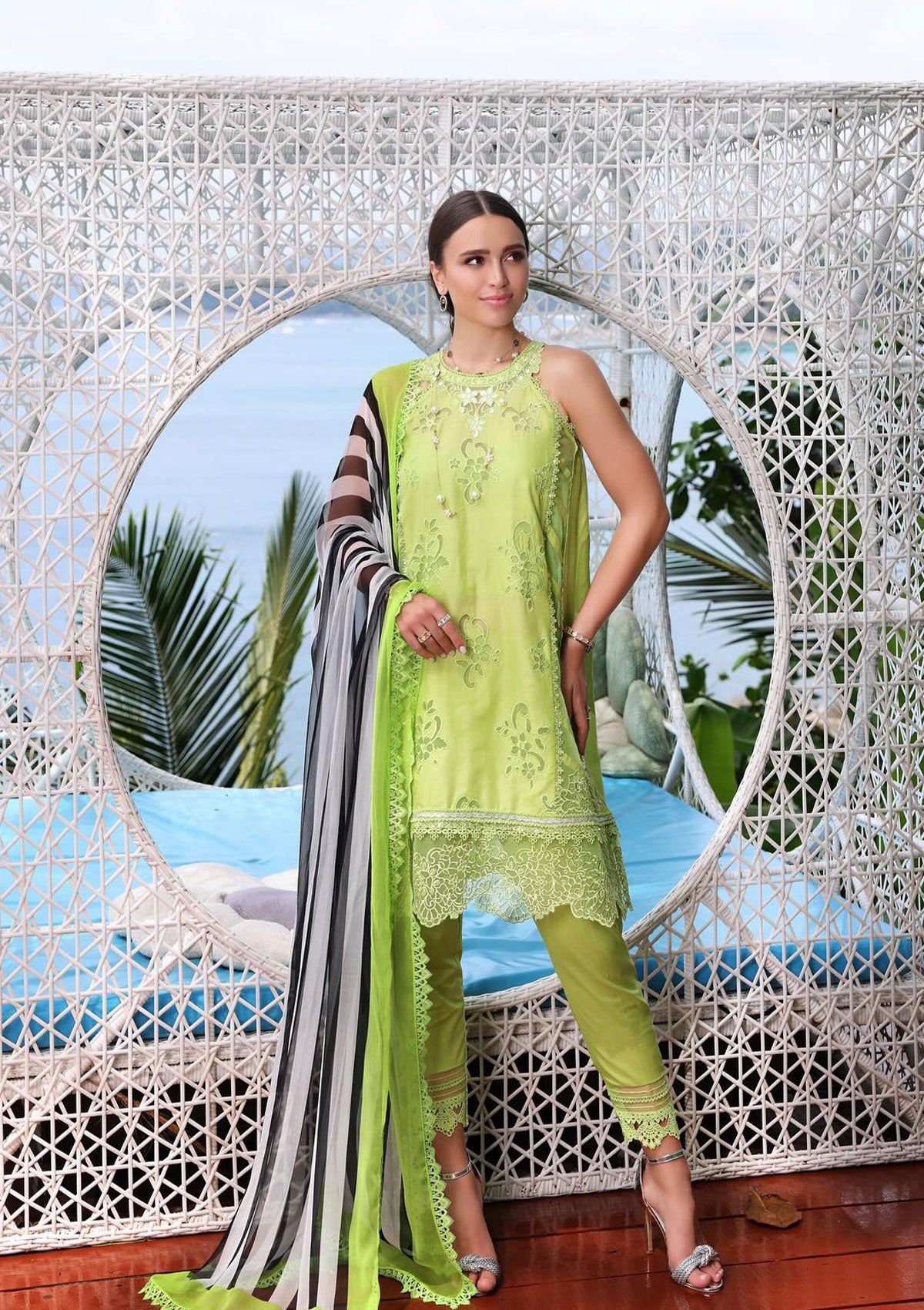 Lawn Collection - Noor - Saadia Asad - Luxe Printkari - NSL24#8-B