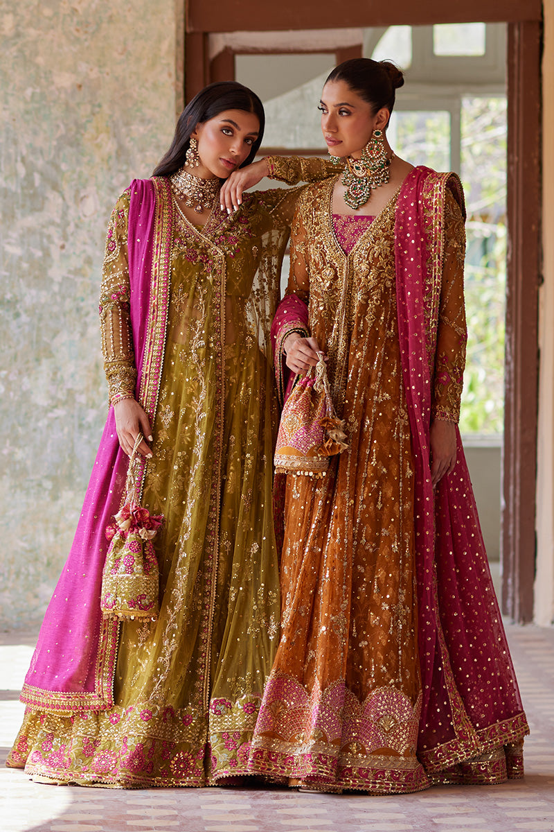 Mina Hassan | Formal Dholki Collection | Nour - Official Mina Hassan stockist in UK - Sakeena London