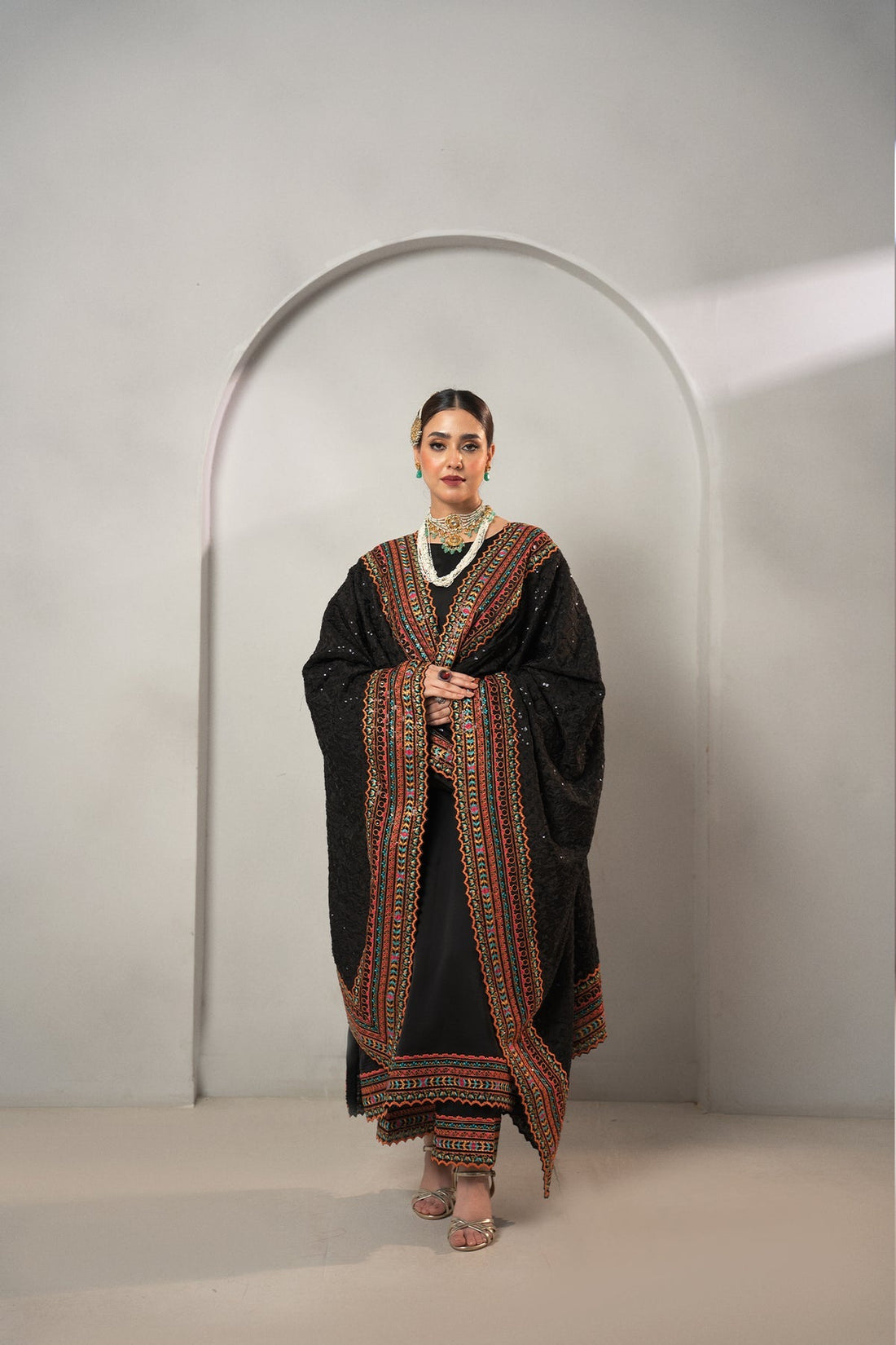 Fozia Khalid | Dilkash Festive Wear 25 | Zehnaseeb - Official Fozia Khalid stockist in UK - Sakeena London