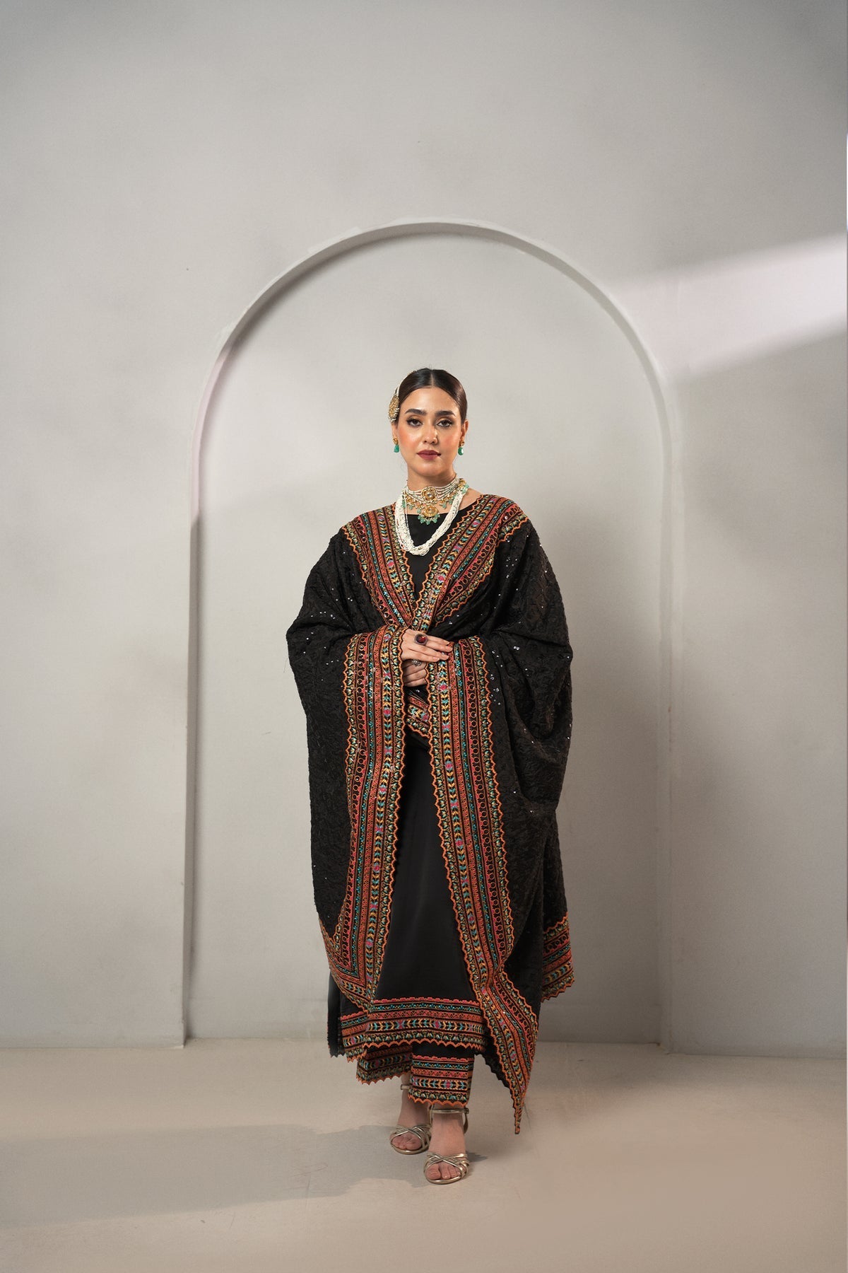 Fozia Khalid | Dilkash Festive Wear 25 | Zehnaseeb - Official Fozia Khalid stockist in UK - Sakeena London
