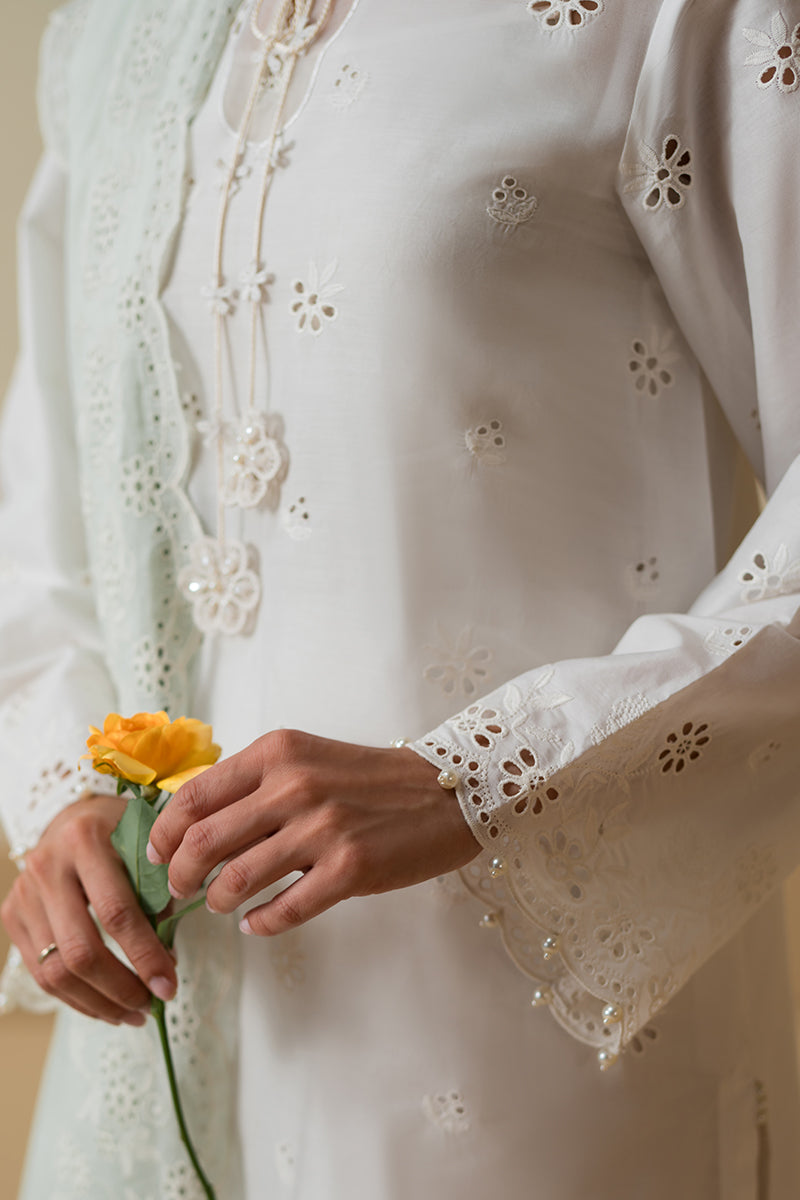 Cross Stitch | Chikankari Lawn Collection | P-06 - Official Cross Stitch stockist in UK - Sakeena London