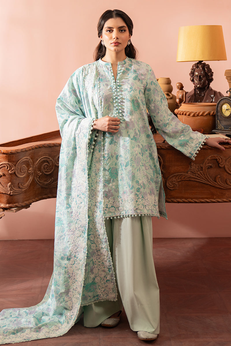 Cross Stitch | Cambric Lawn 24 | MINT HAZE - Official Cross Stitch stockist in UK - Sakeena London