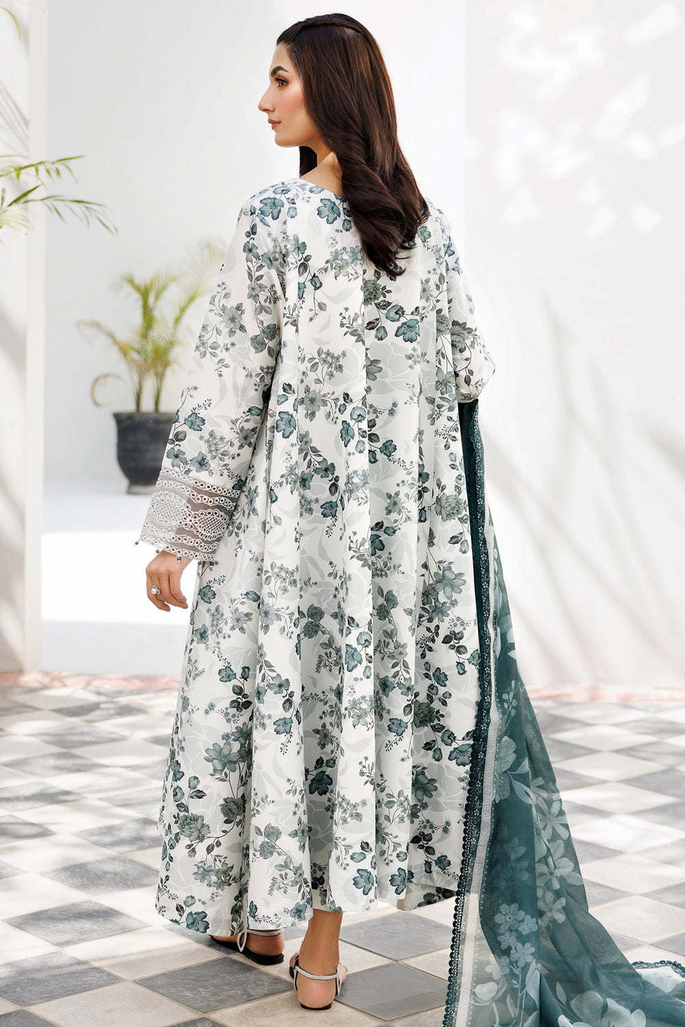 Farasha | Printed Essentials | Smokey Sea - Official Farasha stockist in UK - Sakeena London