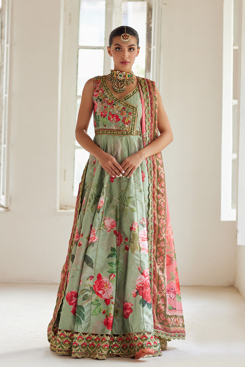 Mina Hassan | Formal Dholki Collection | Amira - Official Mina Hassan stockist in UK - Sakeena London