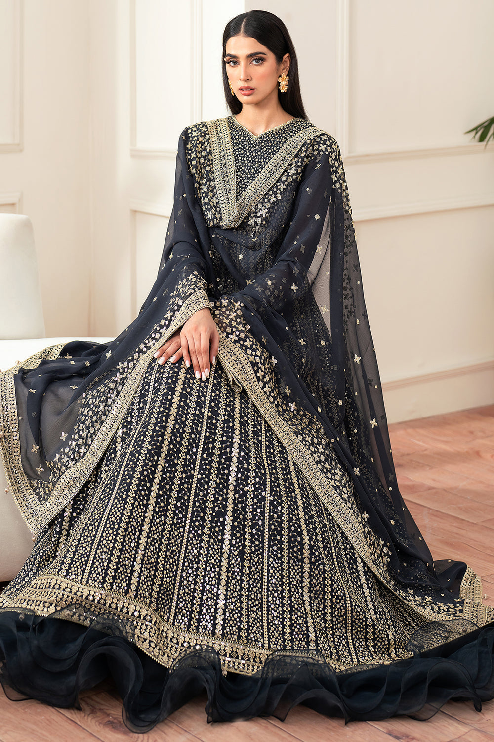 Farasha | Essence Formals 25 | Midnight Navy - Official Farasha stockist in UK - Sakeena London