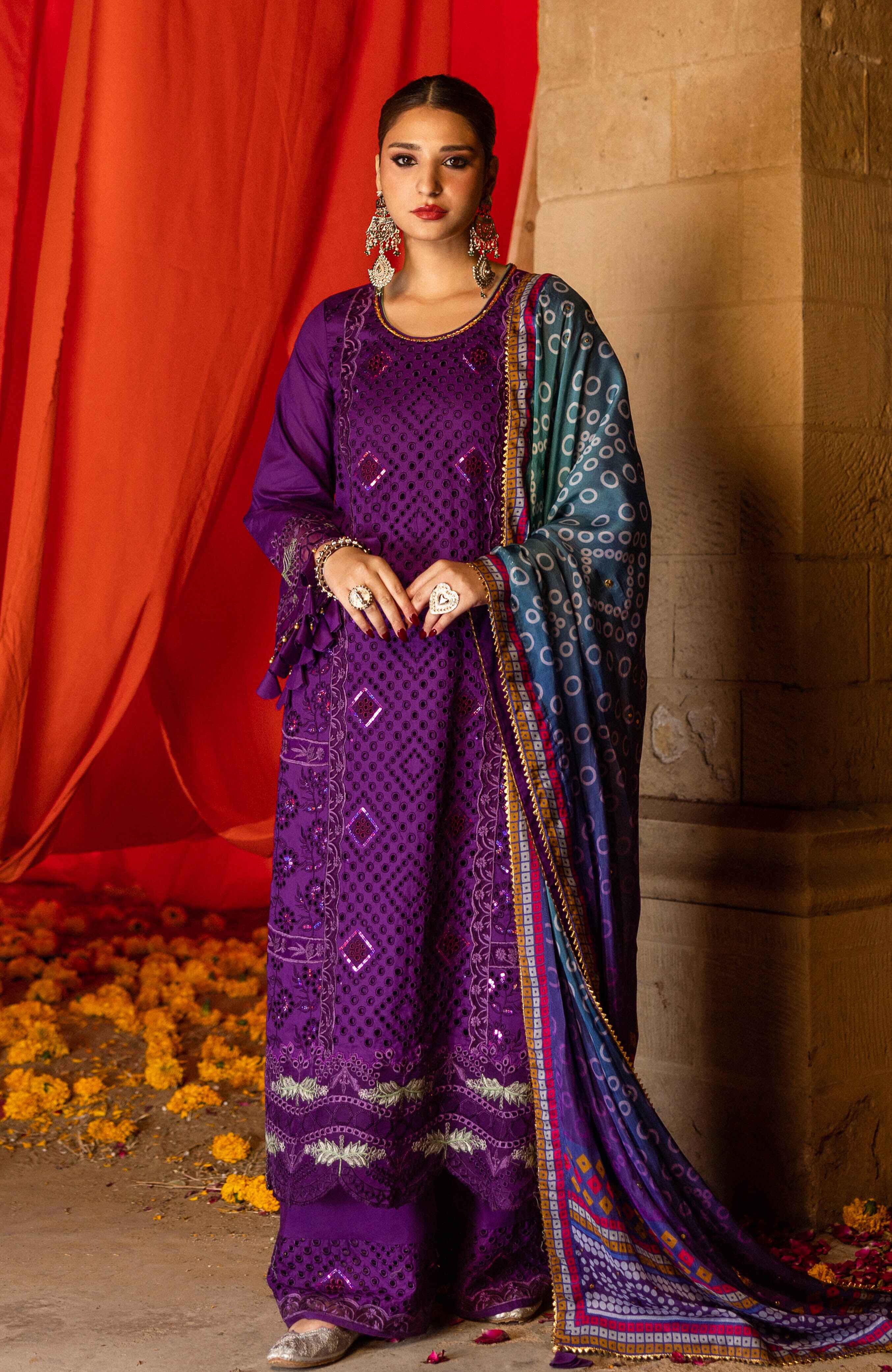 Al Zohaib | Bandhani The Tale of Jaipur 25 | BTJ-25-09 - Official Al Zohaib stockist in UK - Sakeena London