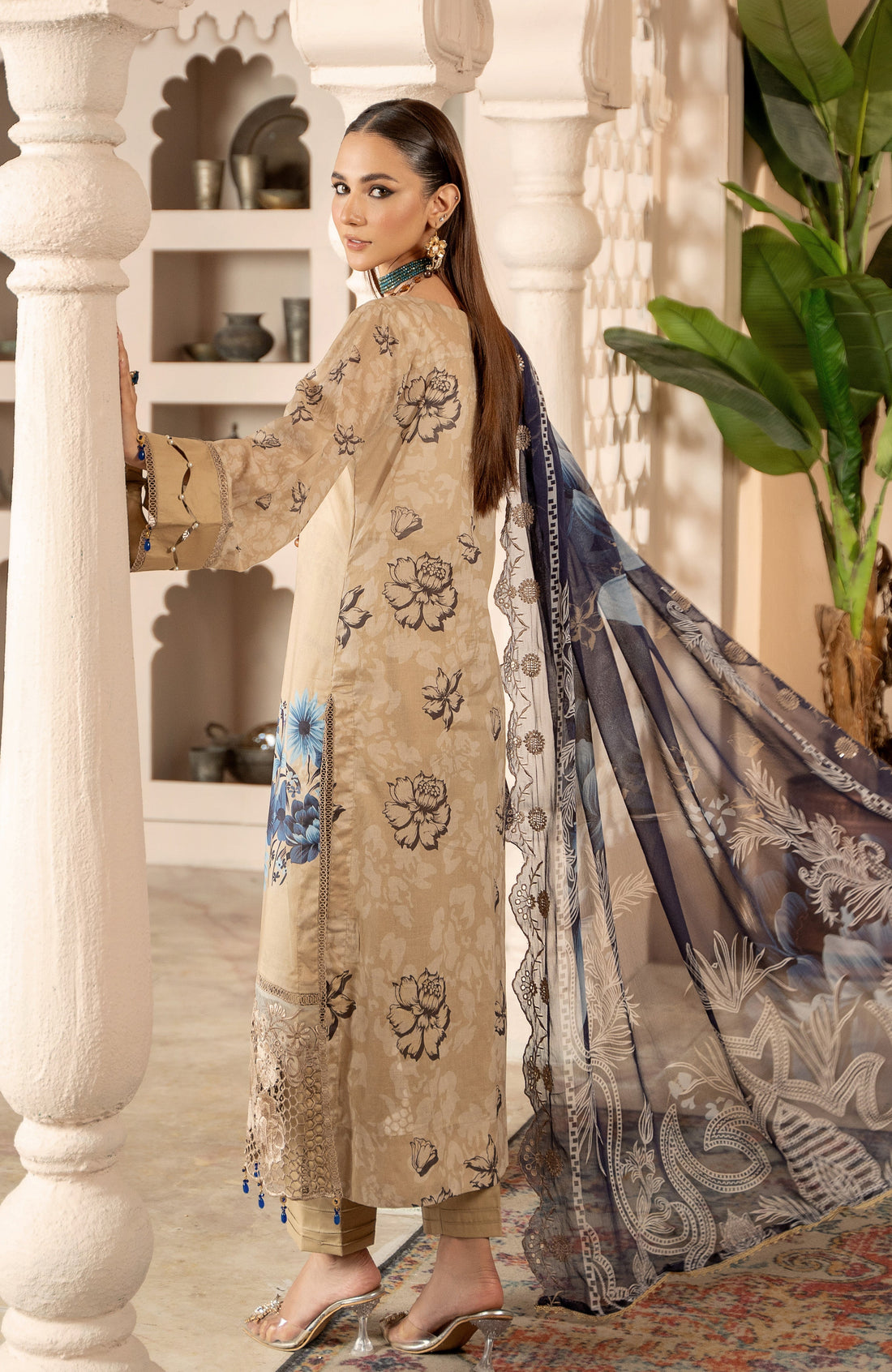 Al Zohaib | Sunshine Bloom Premium Lawn 25 | SBP-25-09 - Official Al Zohaib stockist in UK - Sakeena London