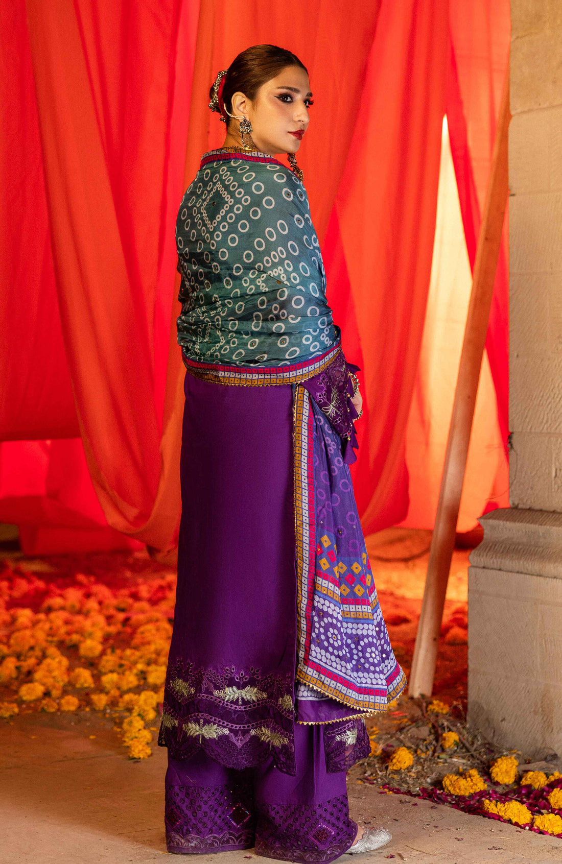 Al Zohaib | Bandhani The Tale of Jaipur 25 | BTJ-25-09 - Official Al Zohaib stockist in UK - Sakeena London