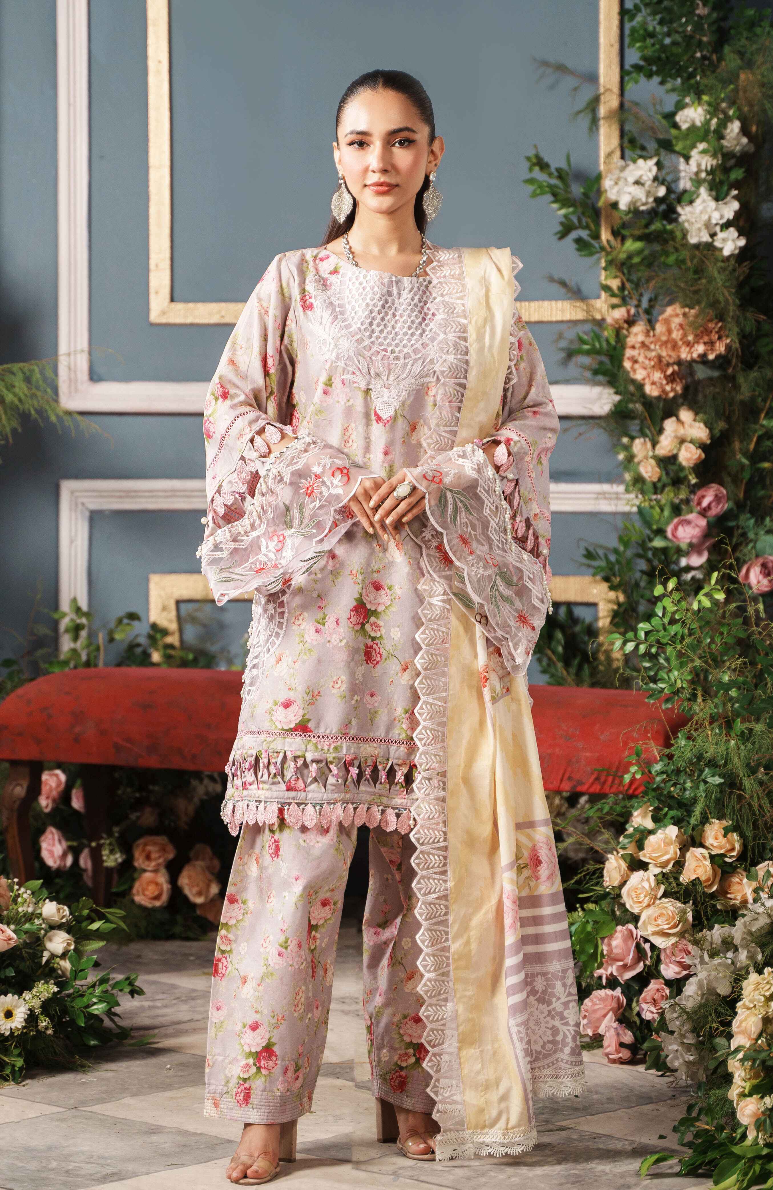 Al Zohaib | Printkari Cutwork Applique 24 | PCA-24-09 - Official Al Zohaib stockist in UK - Sakeena London
