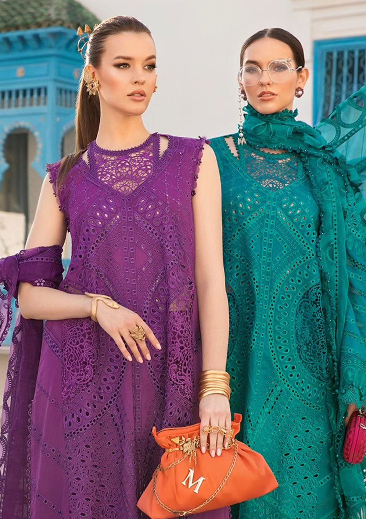 Lawn Collection - Maria B - Voyage a'Luxe - Luxury - MB24#02B