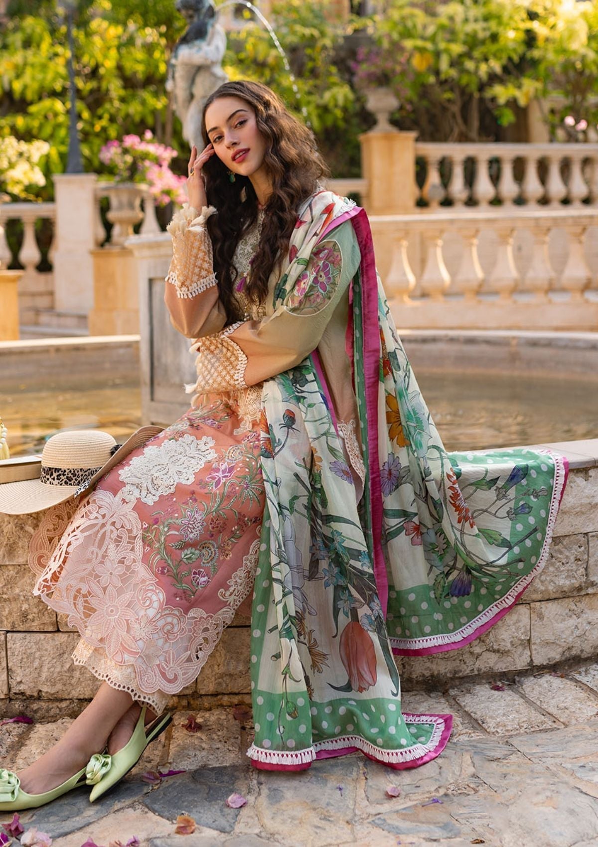 Lawn Collection - Mushq - Te Amo - Luxury - MSL#2413 - Venice Verve