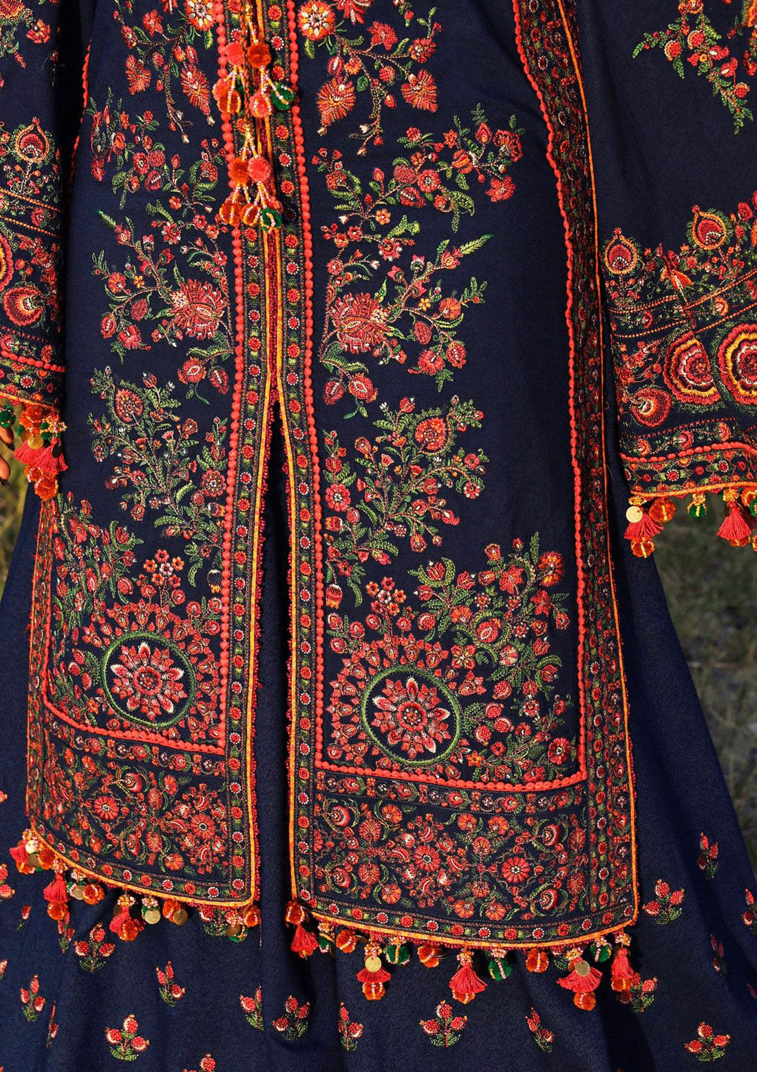 Winter Collection - Hussain Rehar - Karandi AW - D#09 - Aegean