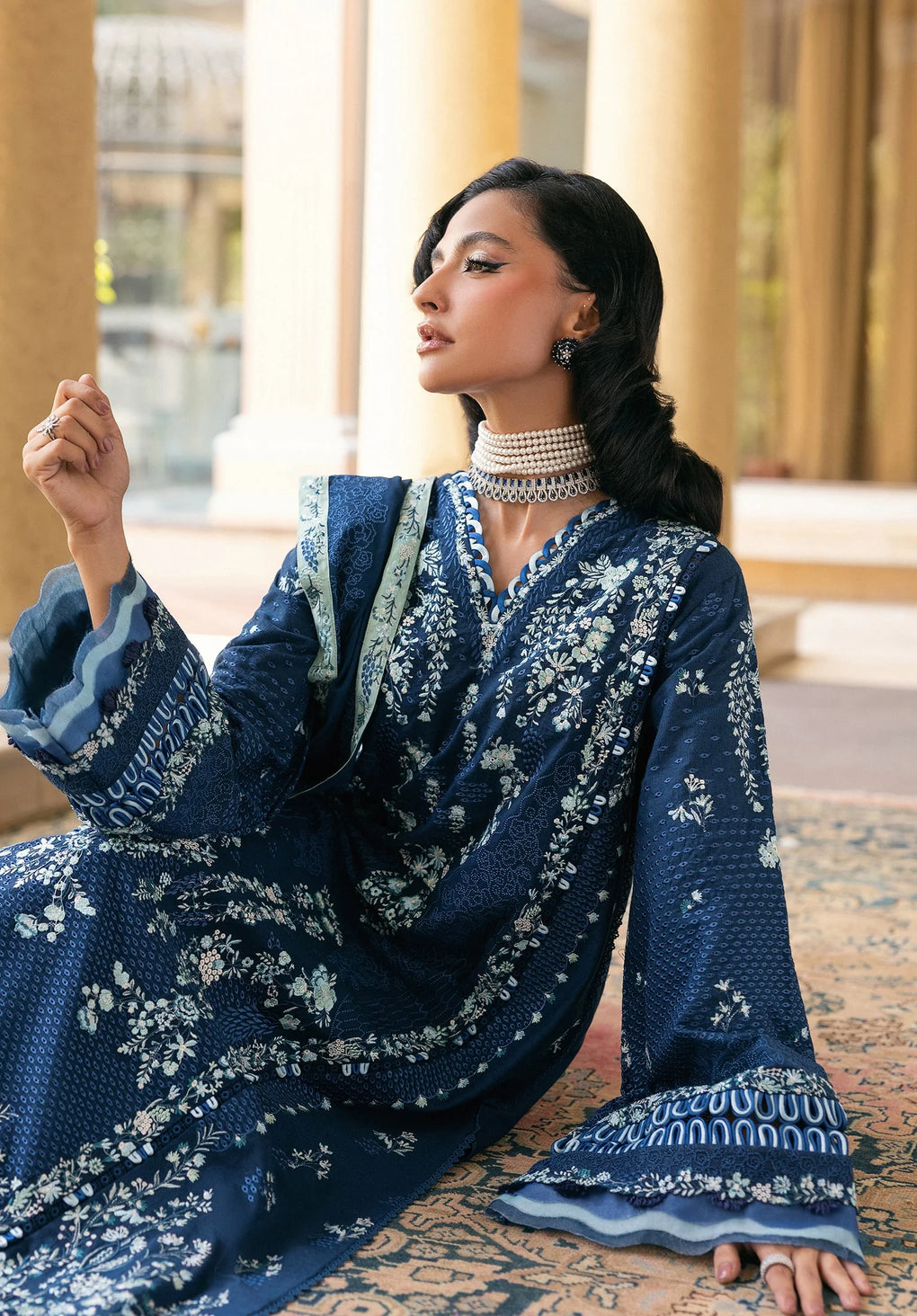 Elaf Premium | Luxury Winter 25 | EWK-3B AQUELUNE - Official Elaf Premium stockist in UK - Sakeena London